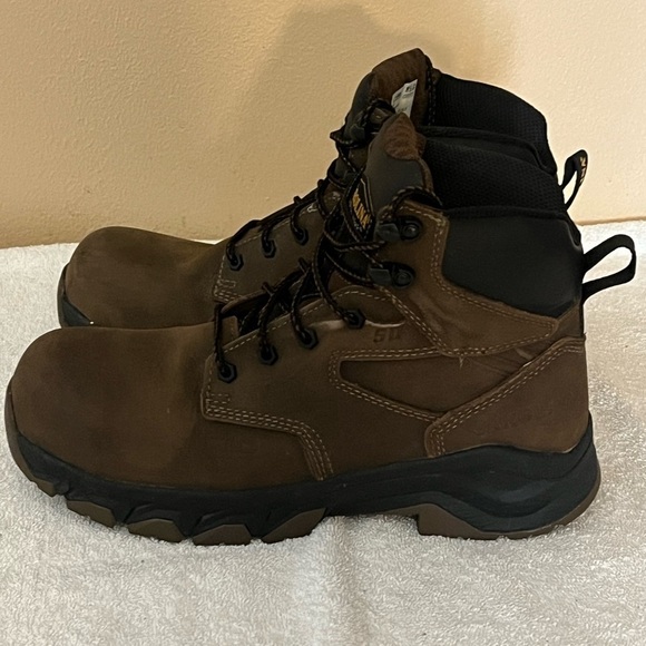 Carolina High Top Safety Steel Toe Shoes Sz 8 1/2D main image 4